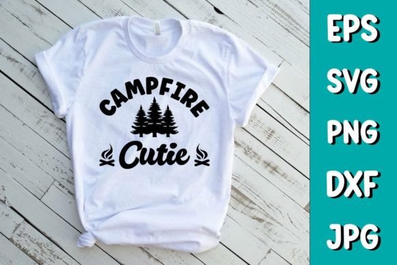 Campfire Cutie SVG T-Shirt