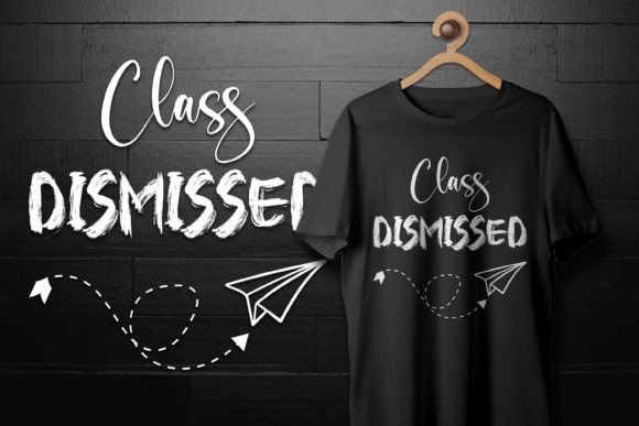 Class Dismissed Summer Teacher Tee: A Graphic Asset for Playful Branding