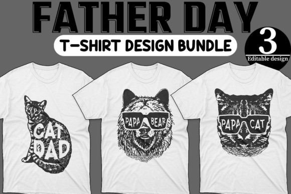 Father Day Best Funny Dad Tshirt Bundle Graphics for Crafting