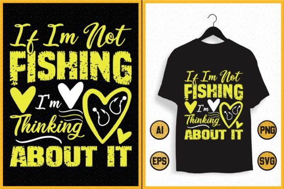 Fishing T-shirt Design 20: A Graphic Asset for Modern Content