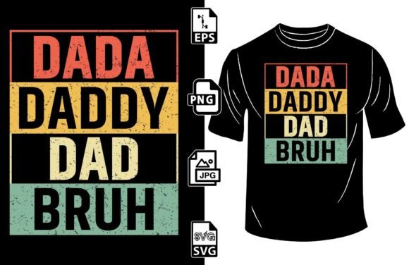 Funny Fathers Day Graphic for Print Templates