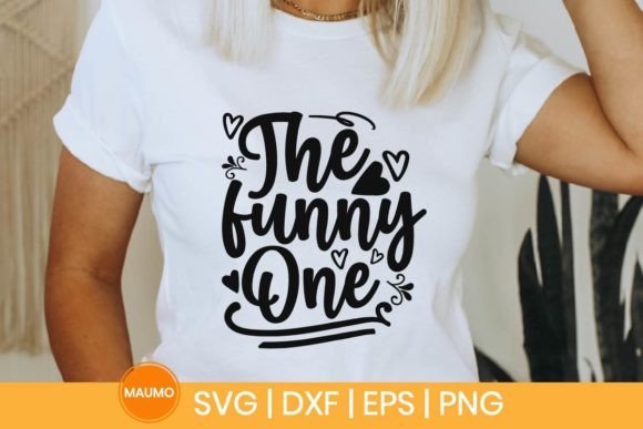 The Funny One Friends Svg Graphic for Print Templates